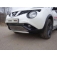Защита переднего бампера 42 мм ТСС для Nissan Juke 2014-2018